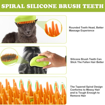 NexoShop | Cepillo de Vapor Anti-Pelo para Perros y Gatos